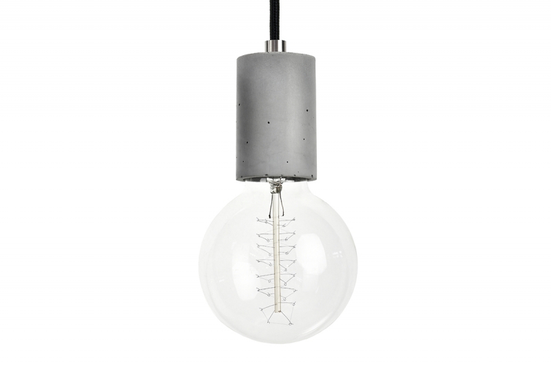 Fiber 01 Concrete pendant lamp - lighting design