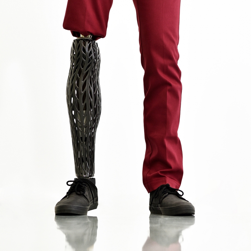  Organic Prosthetic Leg - fashion design