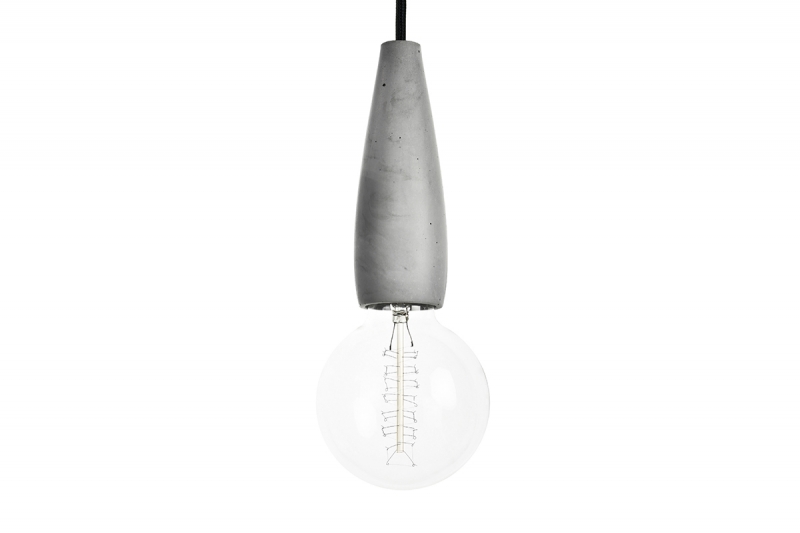 Fiber 04 Concrete pendant lamp - lighting design