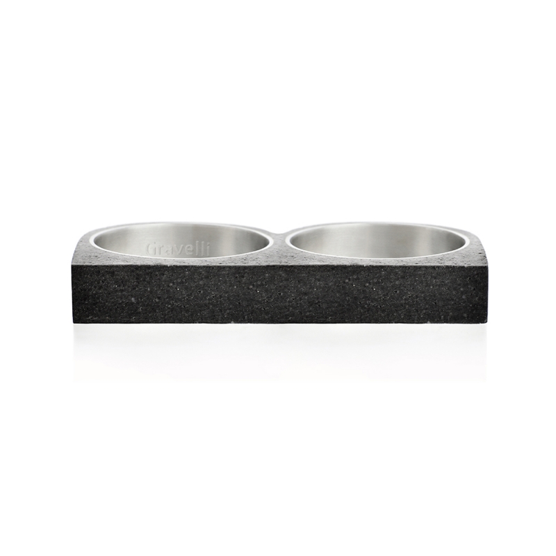 Boxer concrete ring - Jewellery design